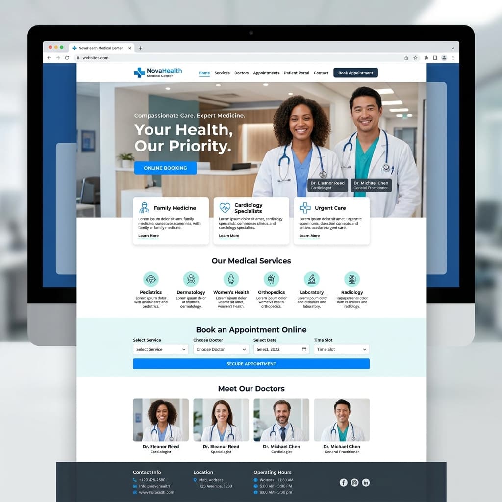 Healthcare Website