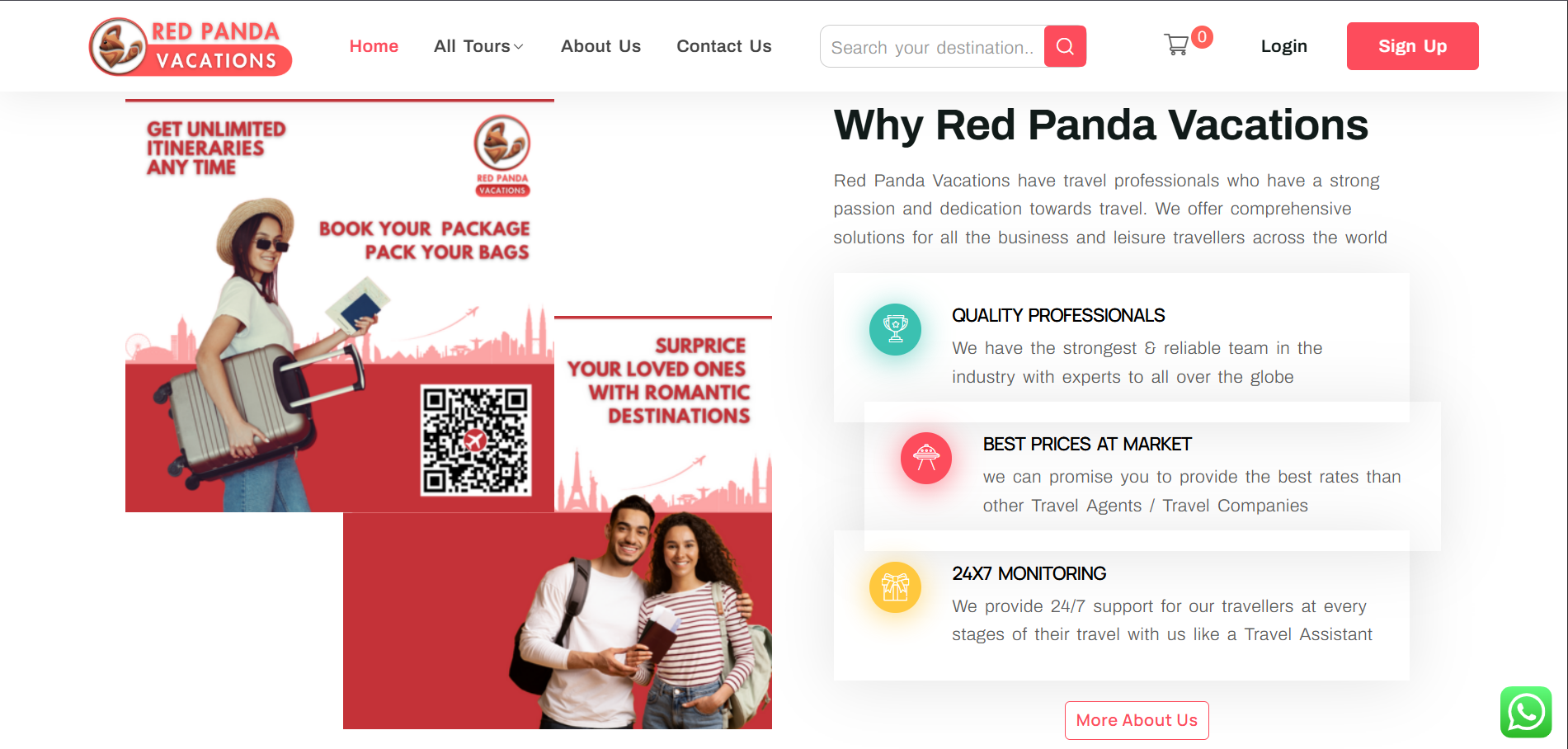 Red Panda Vacations screenshot 5