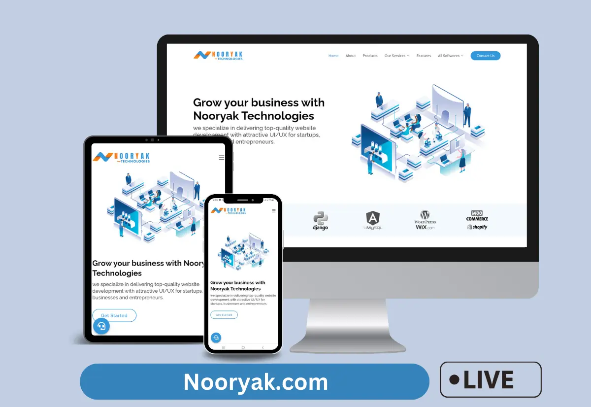 nooryak live client portfolio