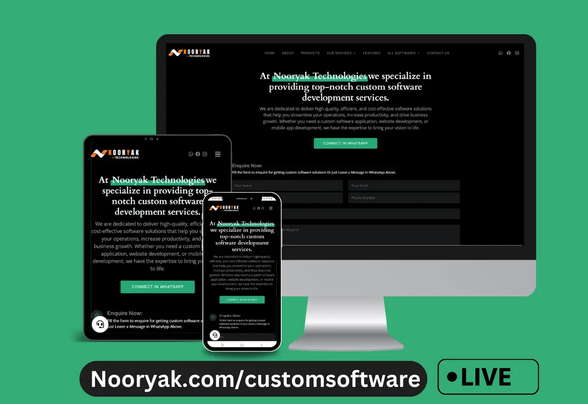 nooryak live client portfolio